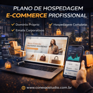  Plano de Hospedagem E-Commerce Profissional 🛒 Hospedagem completa para loja virtual, ideal para empresas que desejam vender produtos e serviços online com segurança, autonomia e performance. Se você quer criar uma loja virtual profissional, com domínio próprio e sem pagar comissão por venda, este plano é para você.