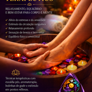 Portfólio Imagem Gráfica para RAIOAH: Profuto da loja Spa dos Pés