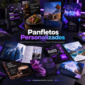 Panfletos Personalizados para Empresas e Eventos | Flyers Promocionais